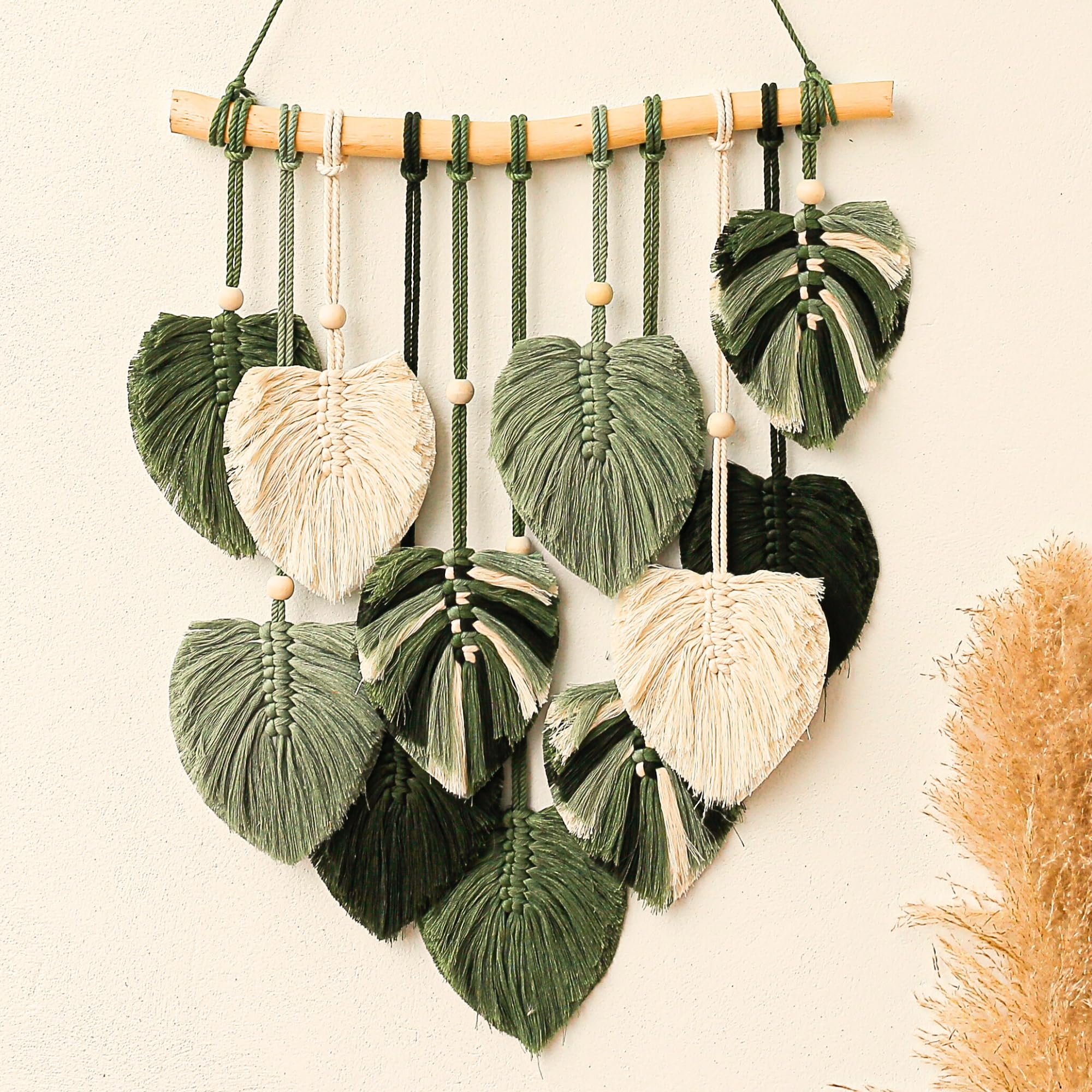 Boho Wall Decor - Large Macrame Wall Hanging - Boho Bedroom Decor - Tapestry for Bedroom - 31x39 inches